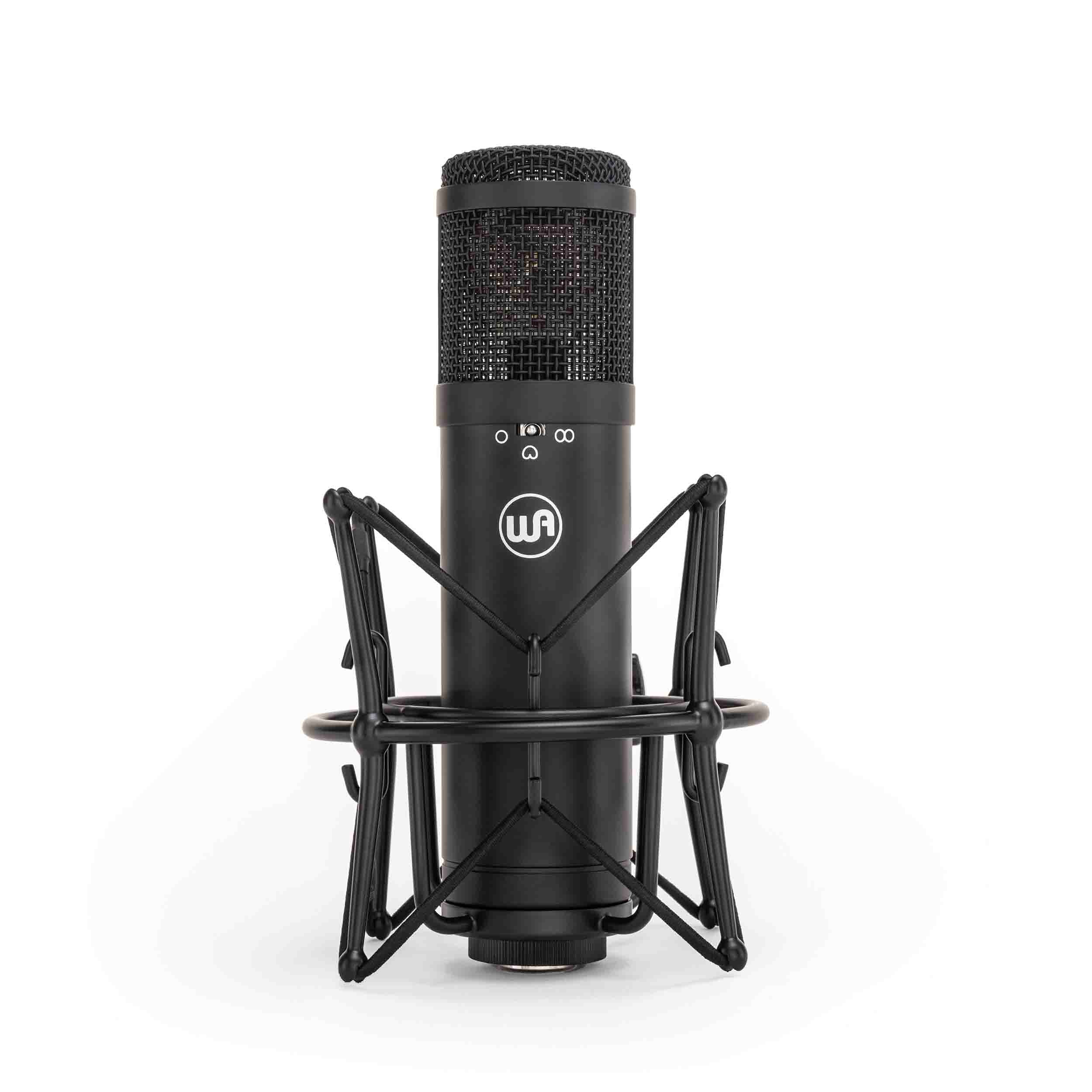 Warm Audio WA-47jr Black, Transformerless FET Condenser Microphone – Black by Warm Audio