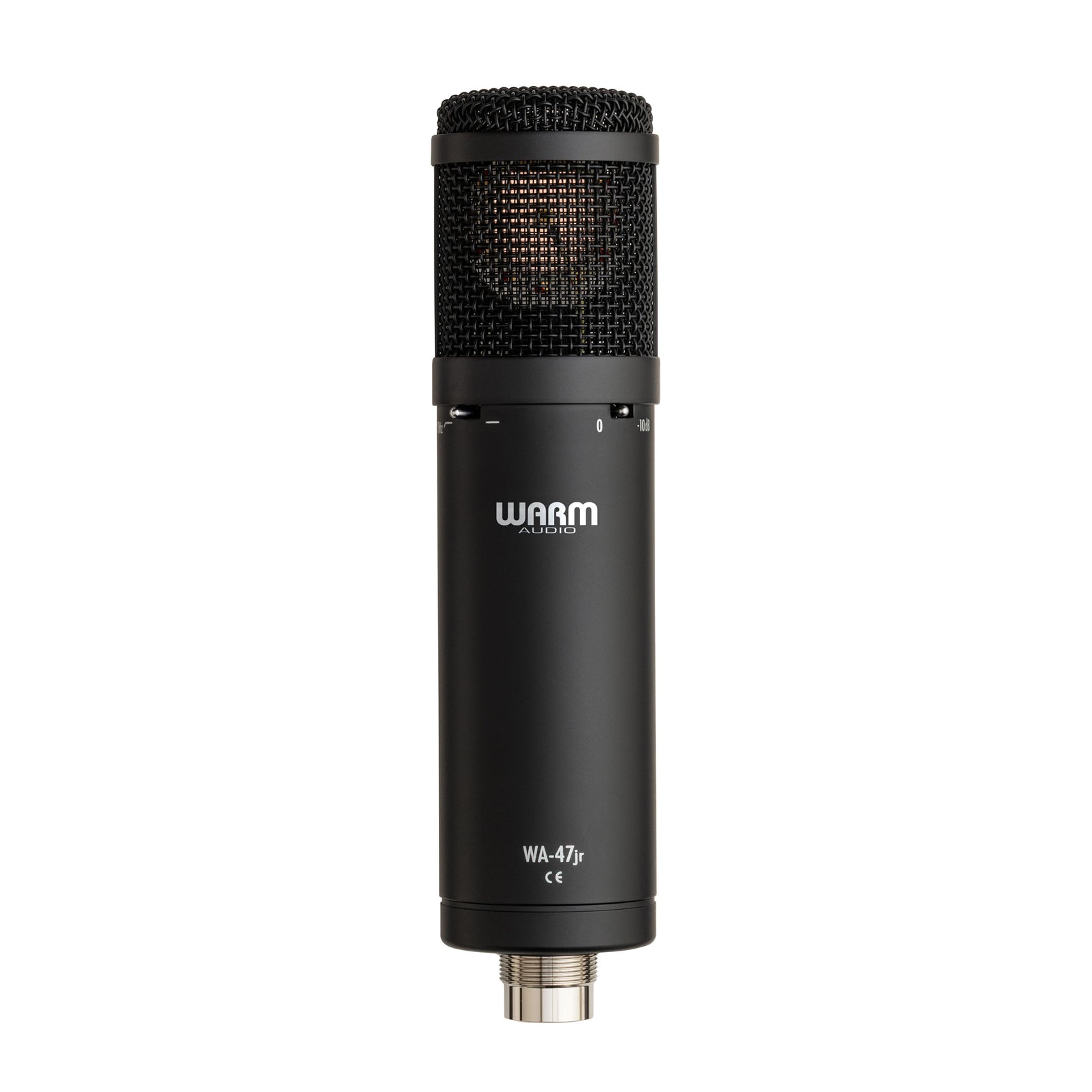 Warm Audio WA-47jr Black, Transformerless FET Condenser Microphone – Black by Warm Audio