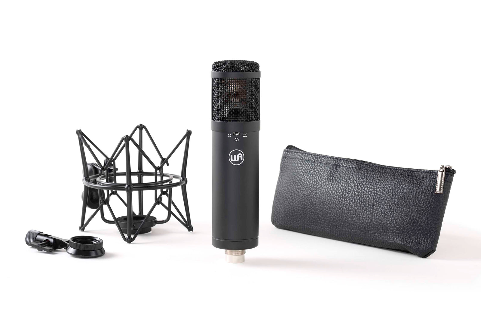 Warm Audio WA-47jr Black, Transformerless FET Condenser Microphone – Black by Warm Audio