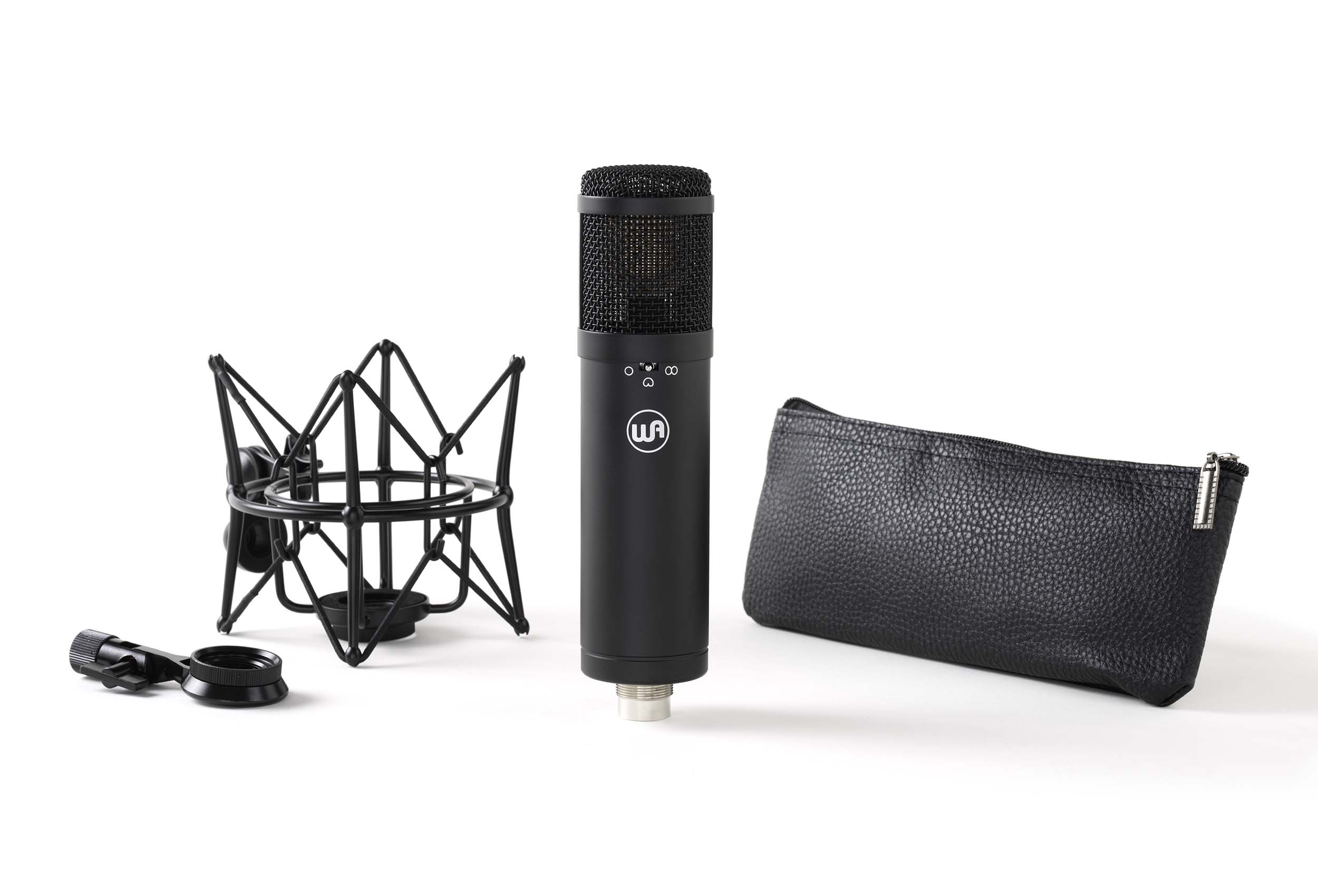 Warm Audio WA-47jr Black, Transformerless FET Condenser Microphone – Black by Warm Audio