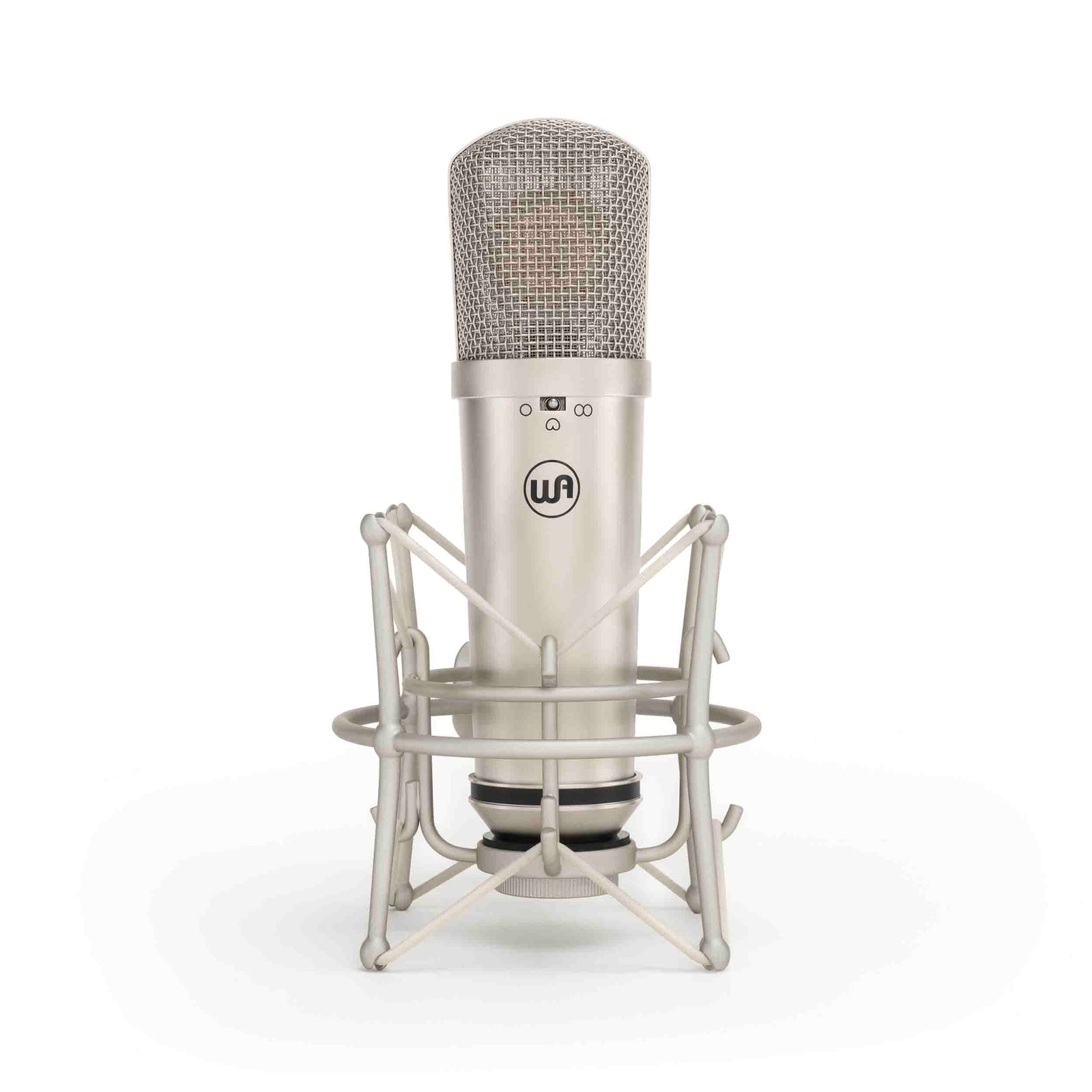 Warm Audio WA-87jr-N, Large-Diaphragm Transformerless FET Condenser Microphone - Nickel by Warm Audio
