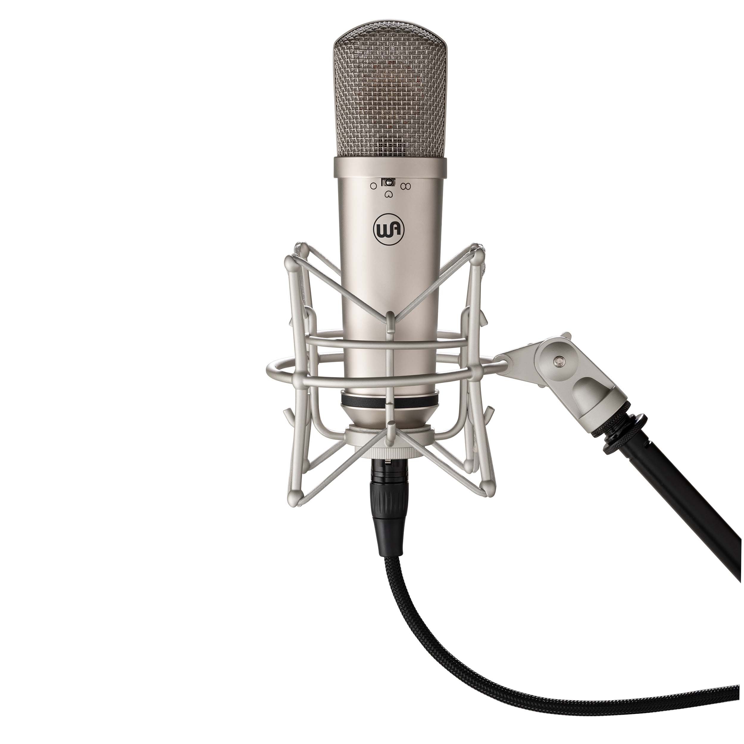 Warm Audio WA-87jr-N, Large-Diaphragm Transformerless FET Condenser Microphone - Nickel by Warm Audio