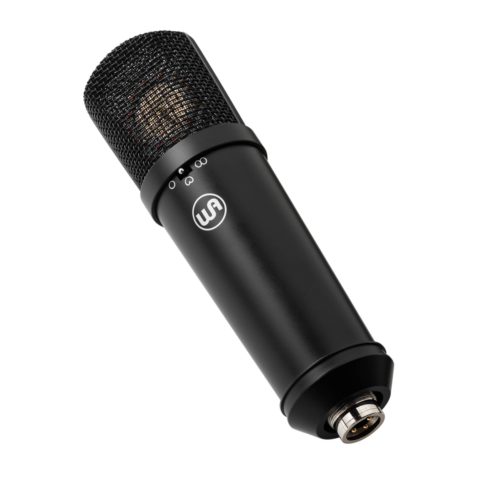 Warm Audio WA-87jr-B, Large-Diaphragm Transformerless FET Condenser Microphone - Black by Warm Audio