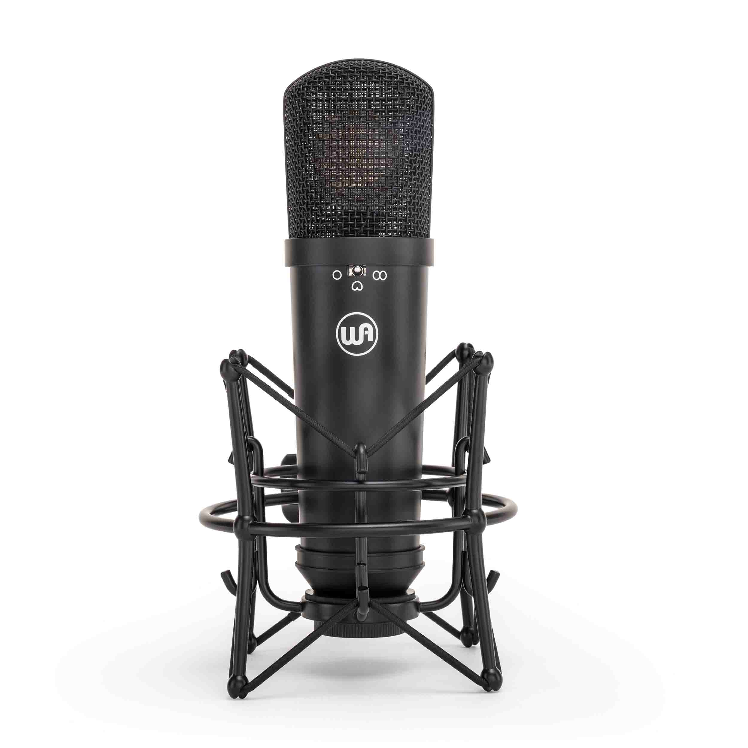 Warm Audio WA-87jr-B, Large-Diaphragm Transformerless FET Condenser Microphone - Black by Warm Audio