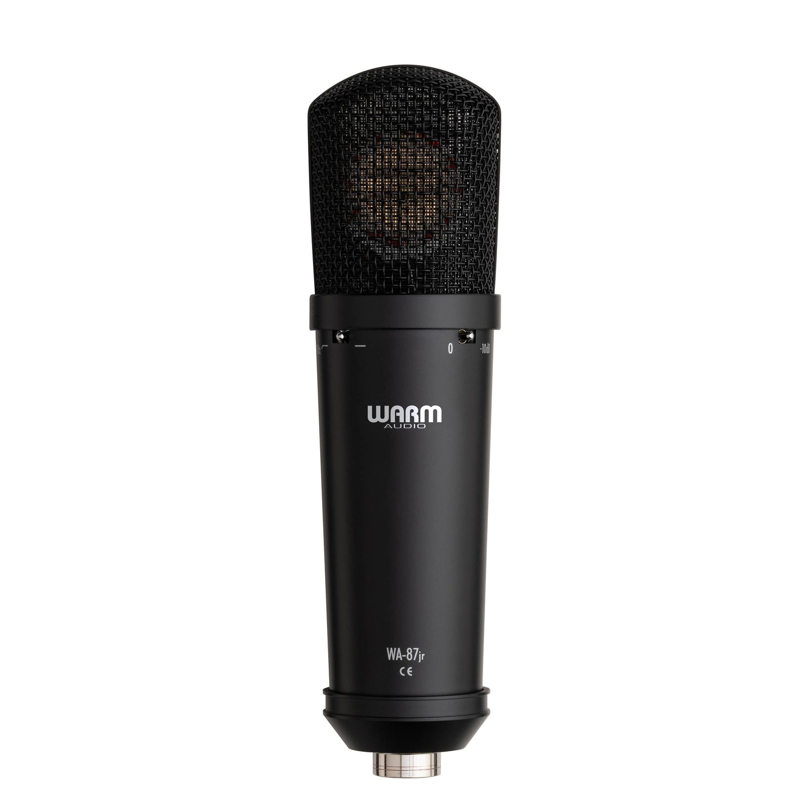 Warm Audio WA-87jr-B, Large-Diaphragm Transformerless FET Condenser Microphone - Black by Warm Audio