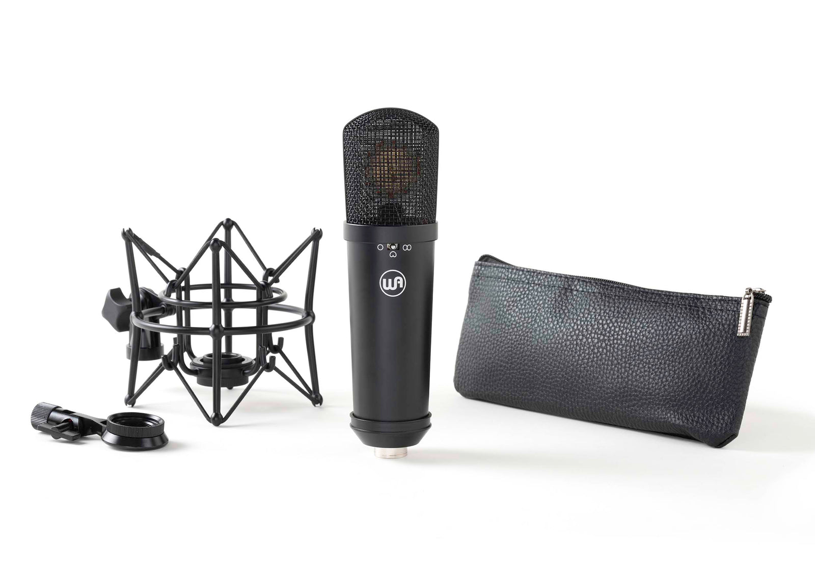 Warm Audio WA-87jr-B, Large-Diaphragm Transformerless FET Condenser Microphone - Black by Warm Audio