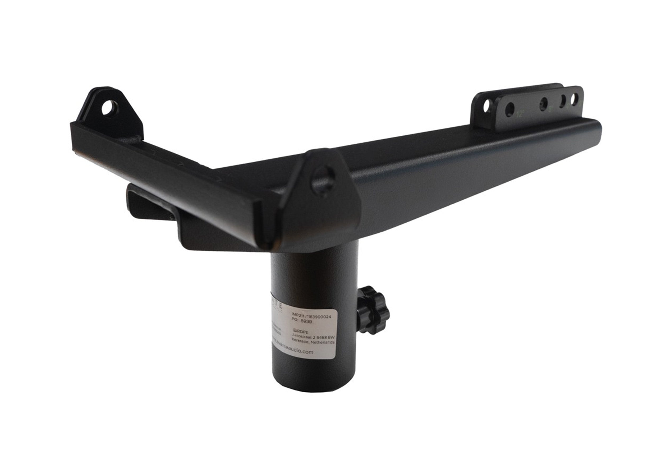 Avante Audio Black T-Adapter for Imperio Speaker Pole/Stand by Avante Audio