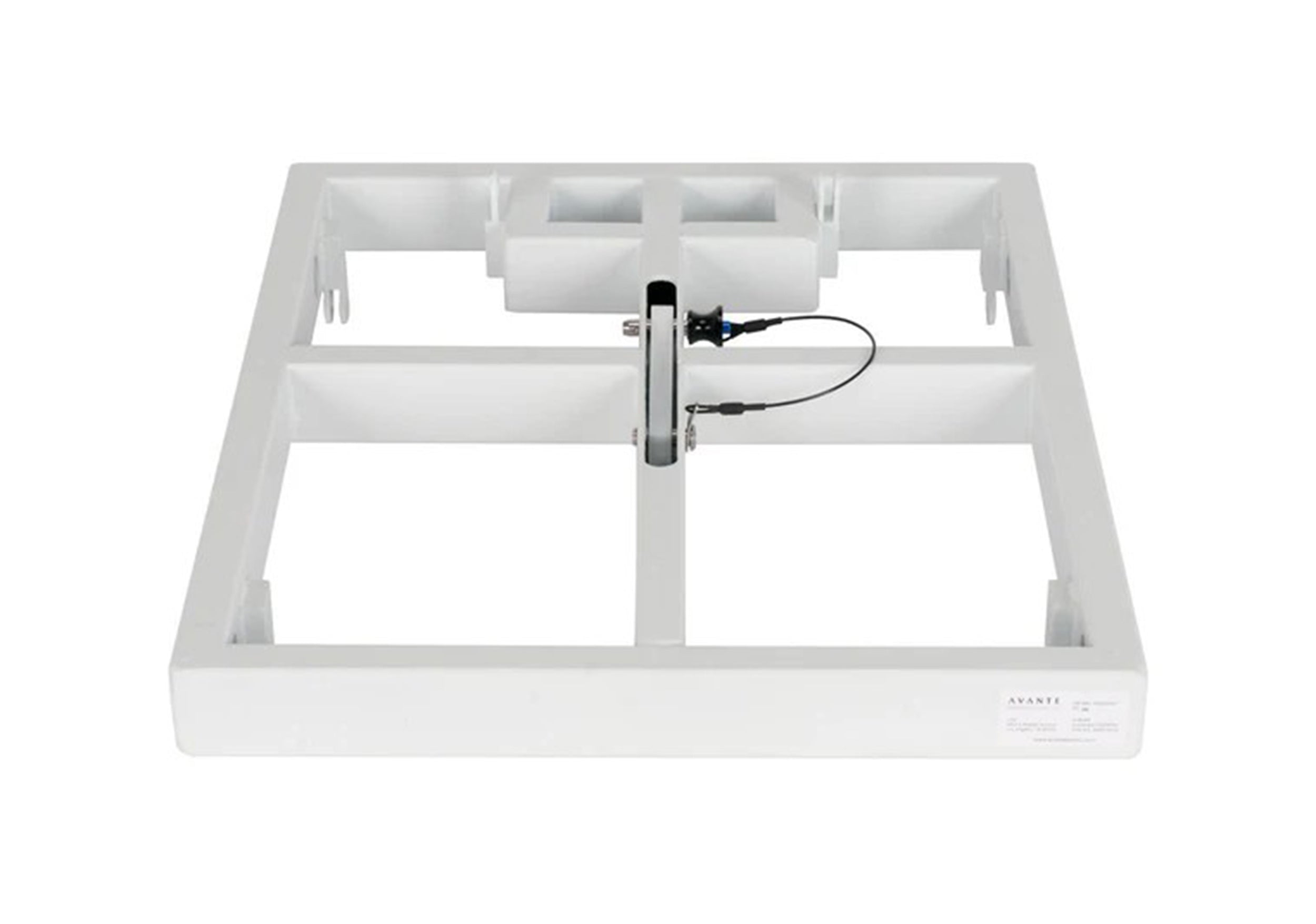 Avante Audio IMPERIO FLYBAR LG Subwoofer Flybar with EZ Link Hardware - White by Avante Audio