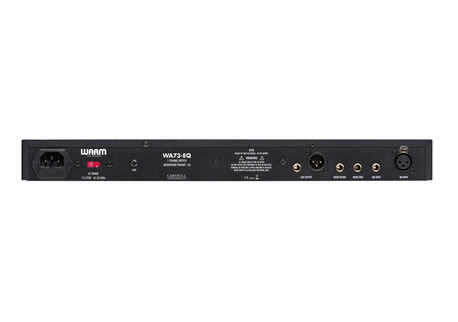 Warm Audio WA73-EQ Single-Channel British Mic Preamplifier and Equalizer by Warm Audio