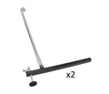 ProX XT-GSOUTS3X2 Ground Support Outrigger Stabilizer Set for XT-GSB Tower Base - Set of 2 by ProX Cases