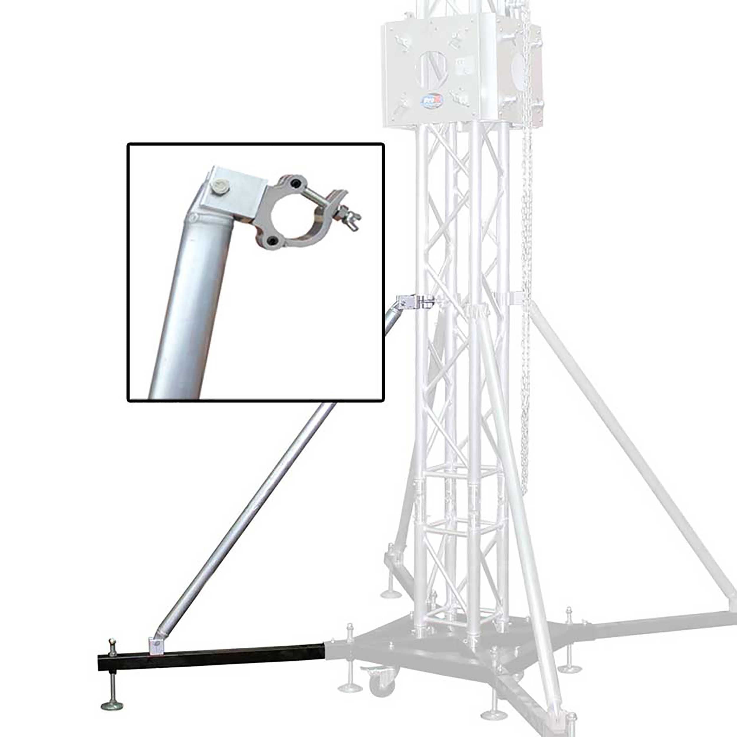 ProX XT-GSOUTS3X2 Ground Support Outrigger Stabilizer Set for XT-GSB Tower Base - Set of 2 by ProX Cases