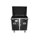 ProX XS-MH30WASHX2W Road Case for 2 Large Moving Head Fixtures with 4-inch Casters by ProX Cases
