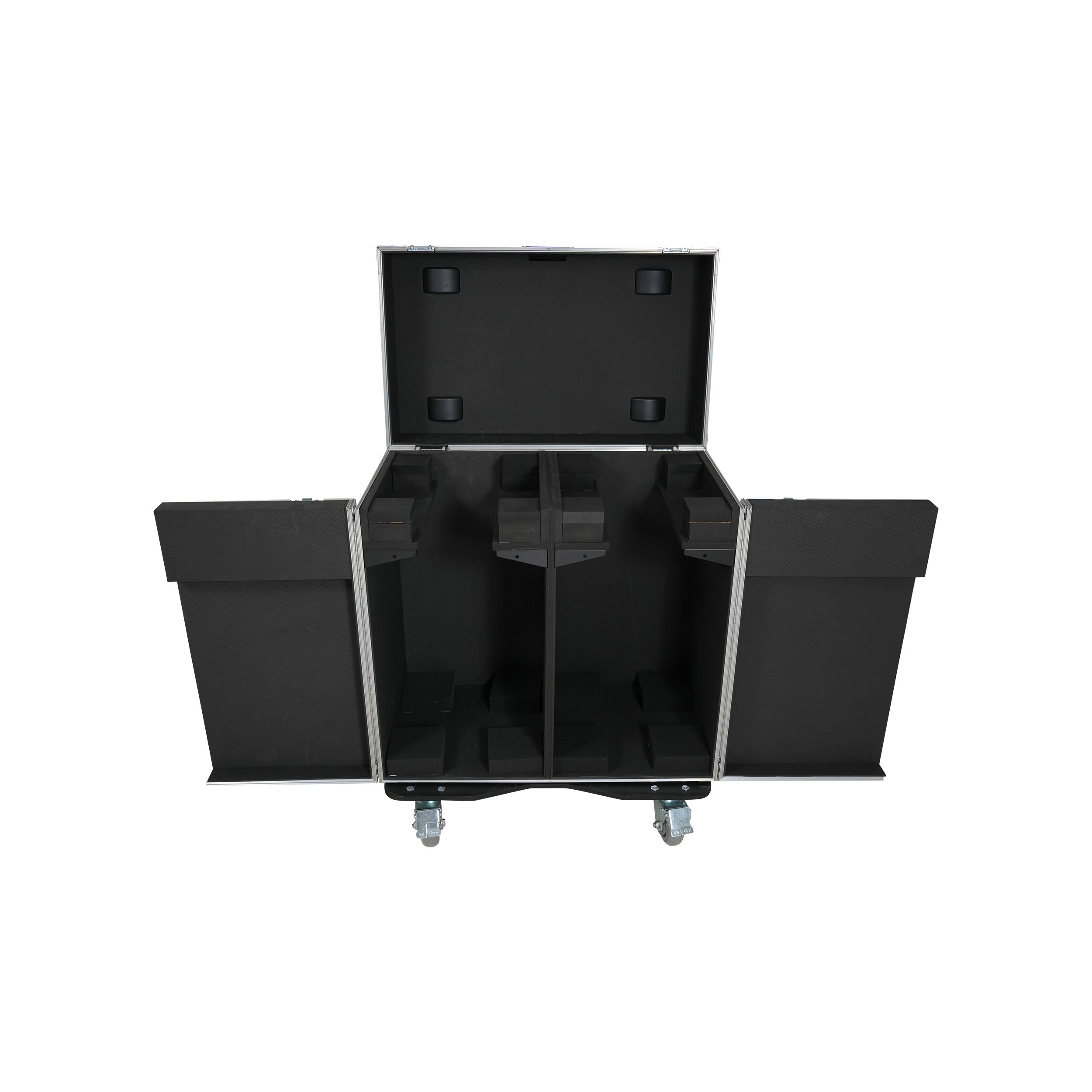 ProX XS-MH30WASHX2W Road Case for 2 Large Moving Head Fixtures with 4-inch Casters by ProX Cases