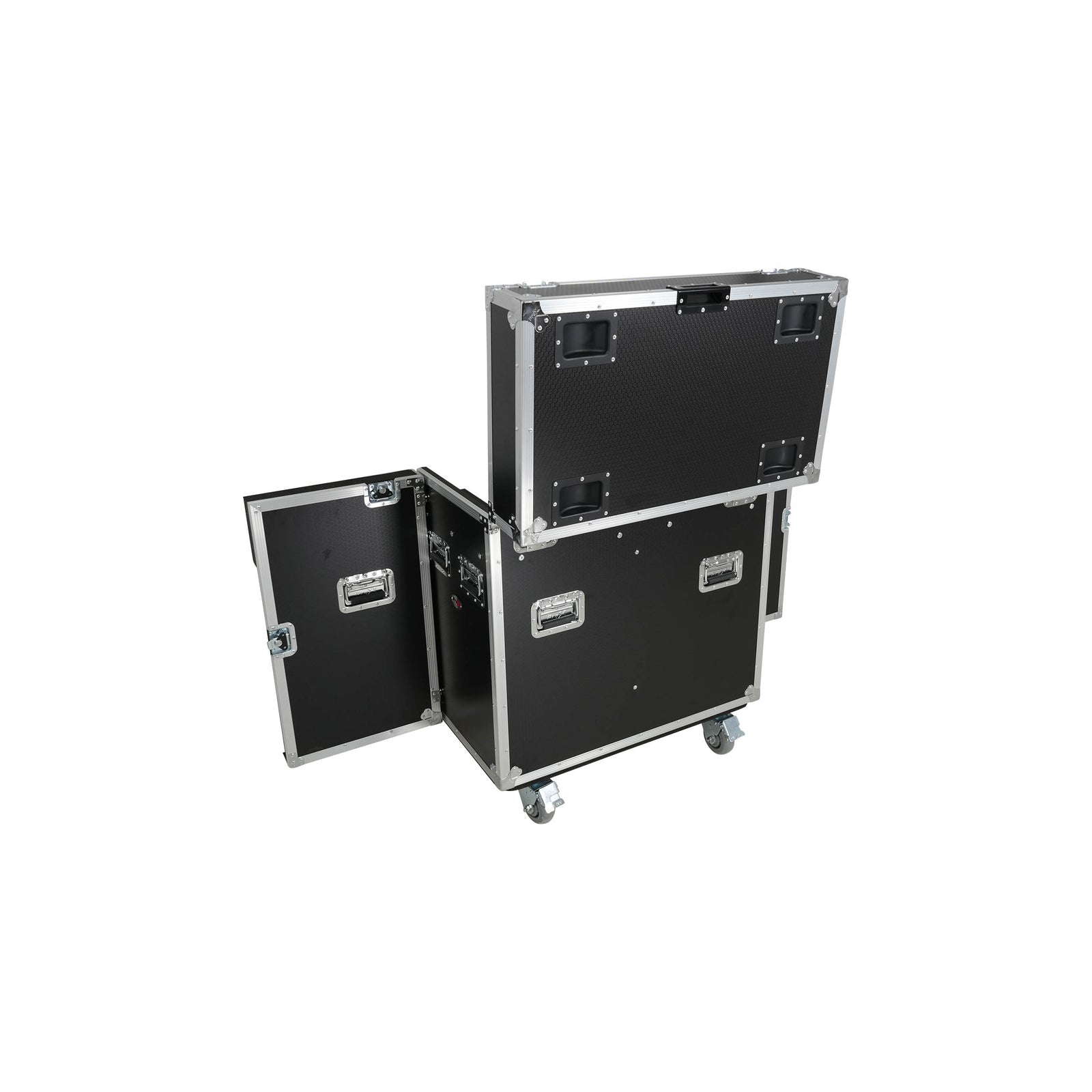 ProX XS-MH30WASHX2W Road Case for 2 Large Moving Head Fixtures with 4-inch Casters by ProX Cases