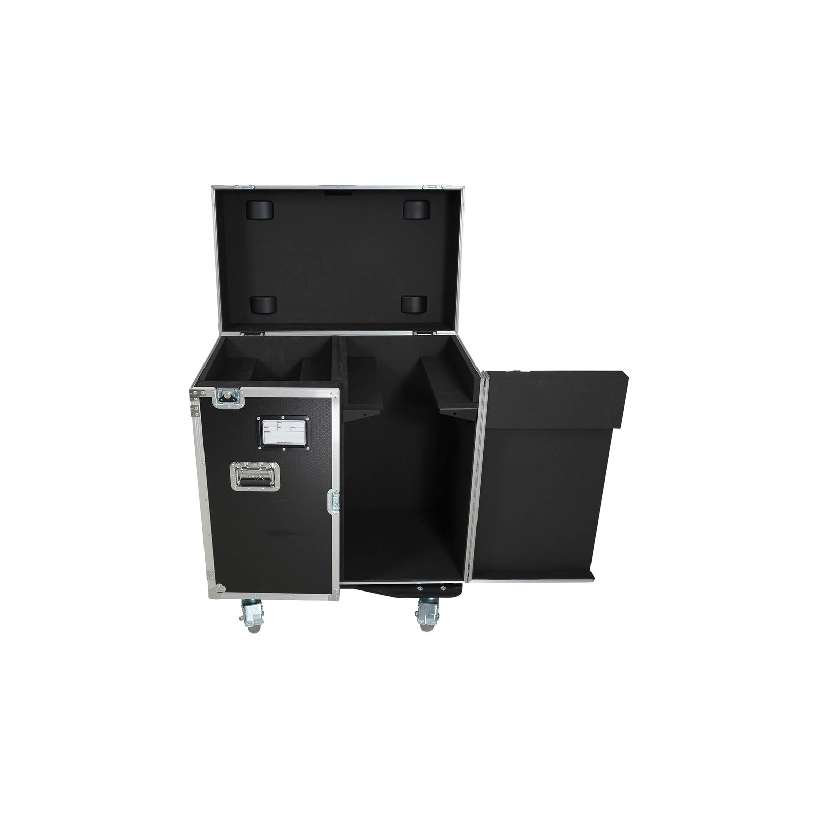 ProX XS-MH30WASHX2W Road Case for 2 Large Moving Head Fixtures with 4-inch Casters by ProX Cases