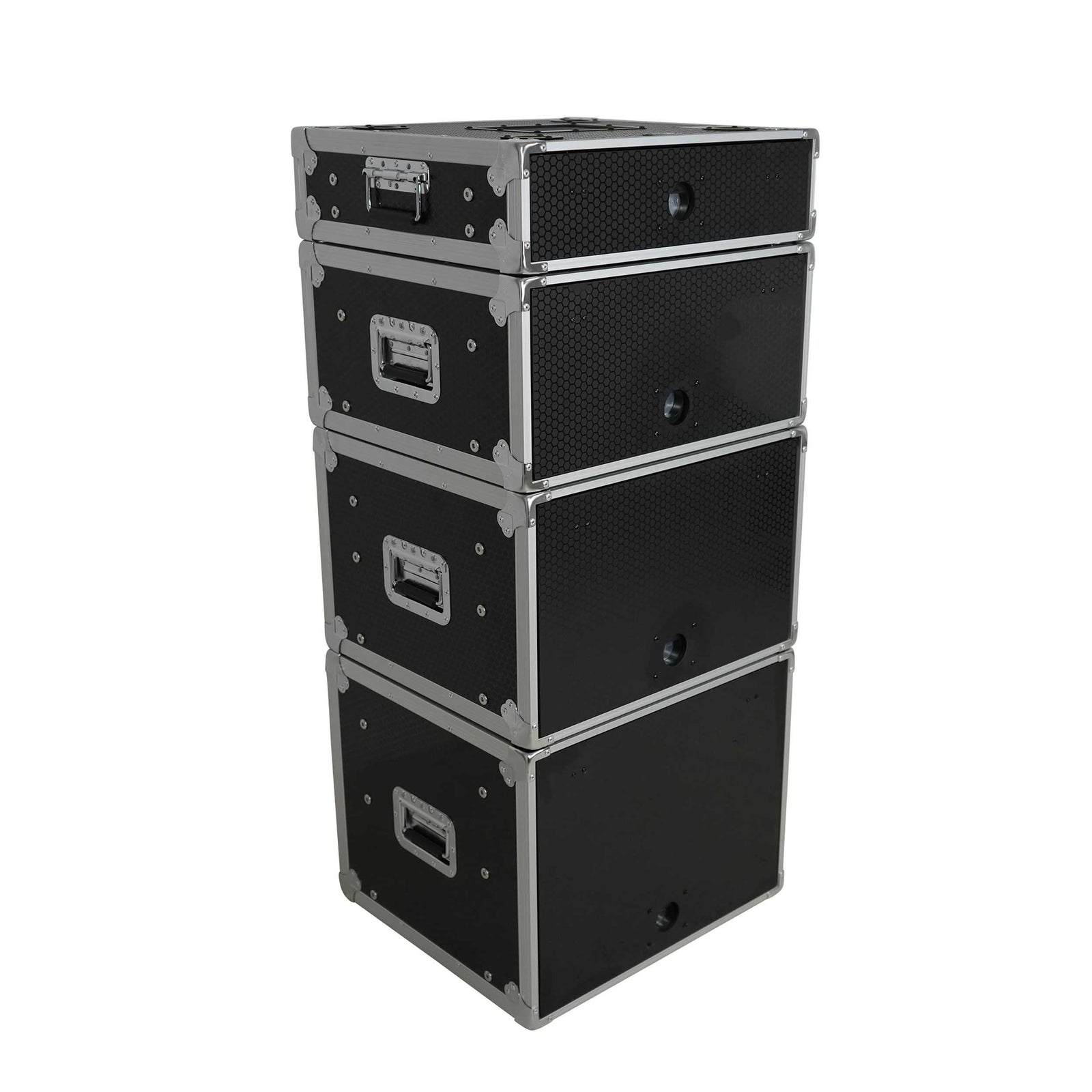 ProX XS-SLAM6U14 6U Vertical Shockmount Rack Case with Dual Sliding Slam Doors by ProX Cases