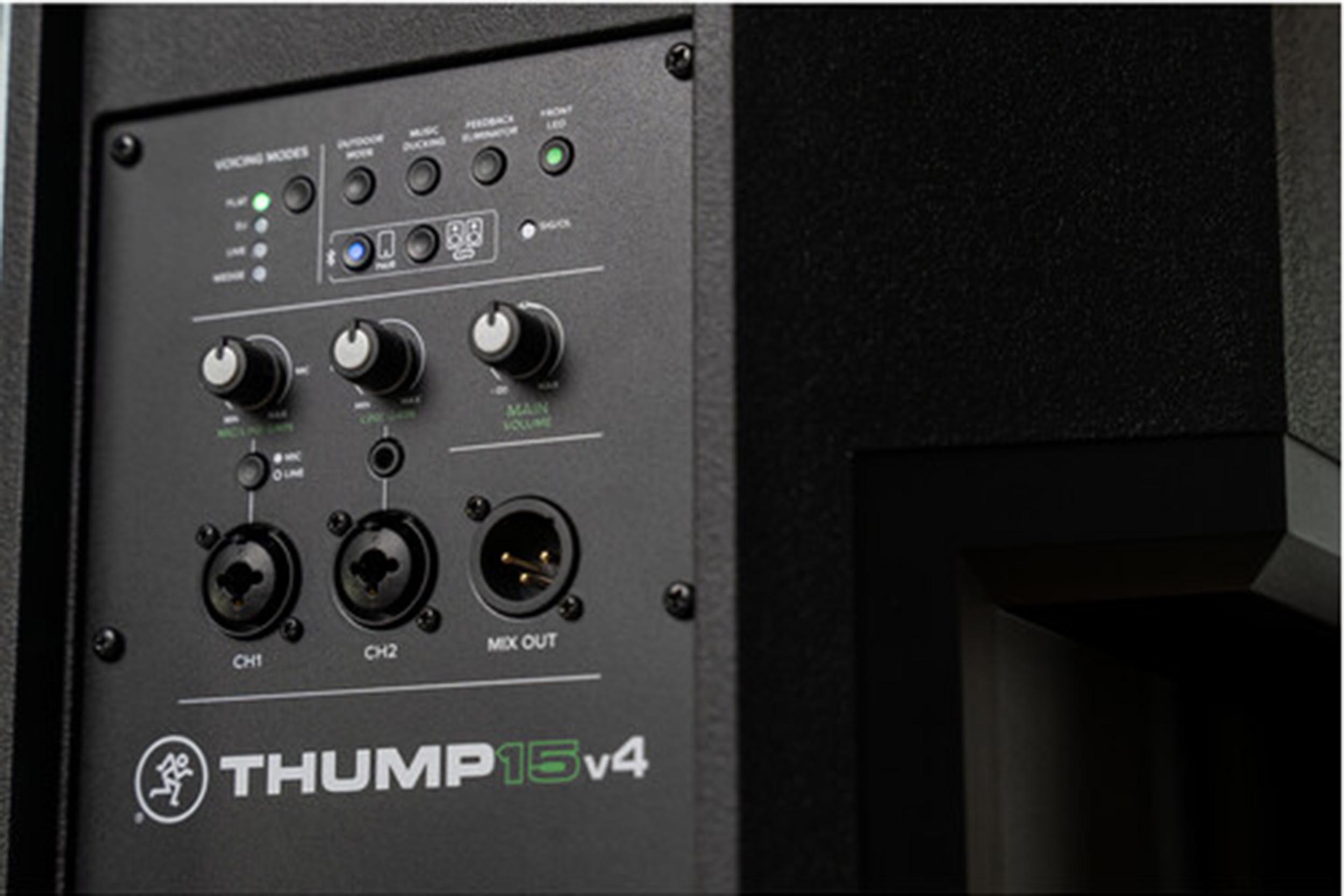 Mackie Thump15v4 Professional 15-Inch Powered Loudspeaker with SoundCheck DSP and Bluetooth by Mackie