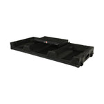 ProX XS-CDM3KV10A9 WLTBL DJ Flight Case for 2x CDJ-3000X and DJM-V10/A9 with Laptop Shelf & Wheels by ProX Cases