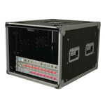ProX XS-SLAM8U20 Vertical Shock-mount 8U Rack Case with Sliding Slam Doors by ProX Cases