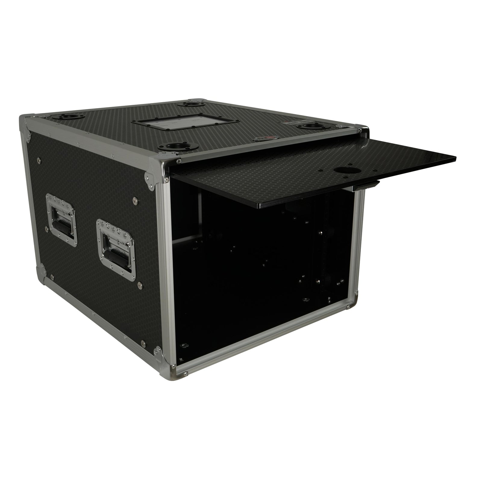 ProX XS-SLAM8U20 Vertical Shock-mount 8U Rack Case with Sliding Slam Doors by ProX Cases