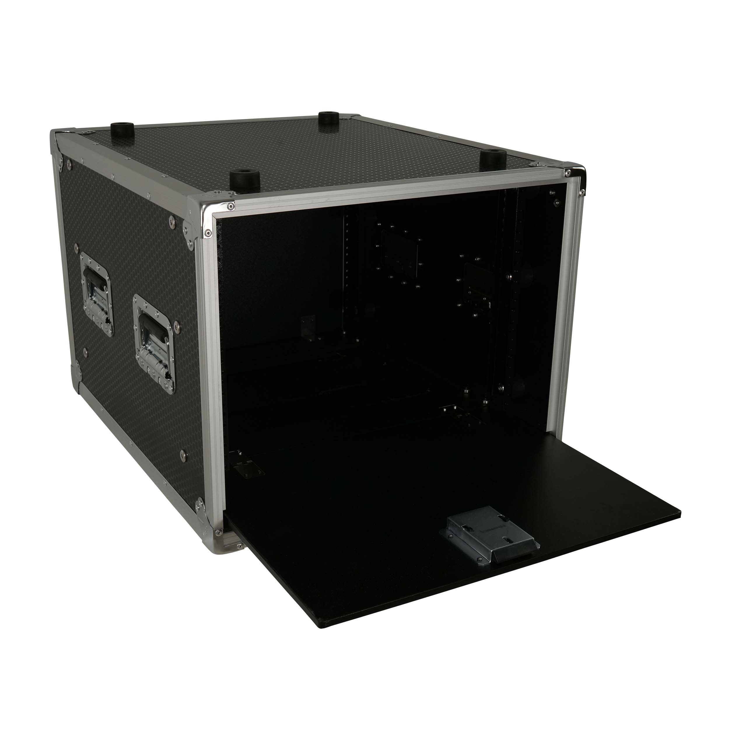 ProX XS-SLAM8U20 Vertical Shock-mount 8U Rack Case with Sliding Slam Doors by ProX Cases