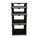 ProX XS-SLAM8U20 Vertical Shock-mount 8U Rack Case with Sliding Slam Doors by ProX Cases