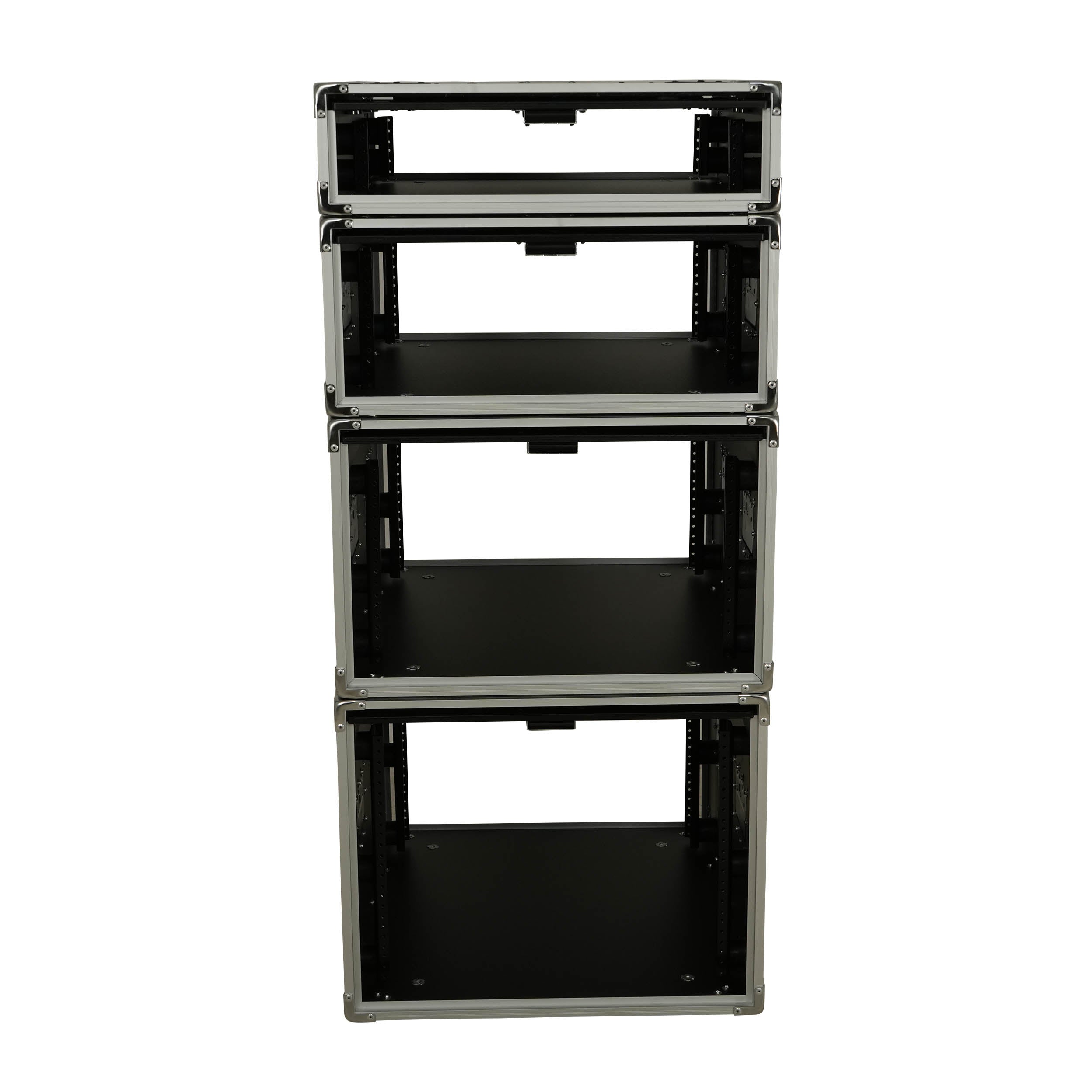 ProX XS-SLAM8U20 Vertical Shock-mount 8U Rack Case with Sliding Slam Doors by ProX Cases