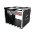 ProX XS-SLAM8U14 Vertical Shock-mount 8U Rack Case with Sliding Slam Doors - 14-inch Depth by ProX Cases