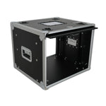 ProX XS-SLAM8U14 Vertical Shock-mount 8U Rack Case with Sliding Slam Doors - 14-inch Depth by ProX Cases