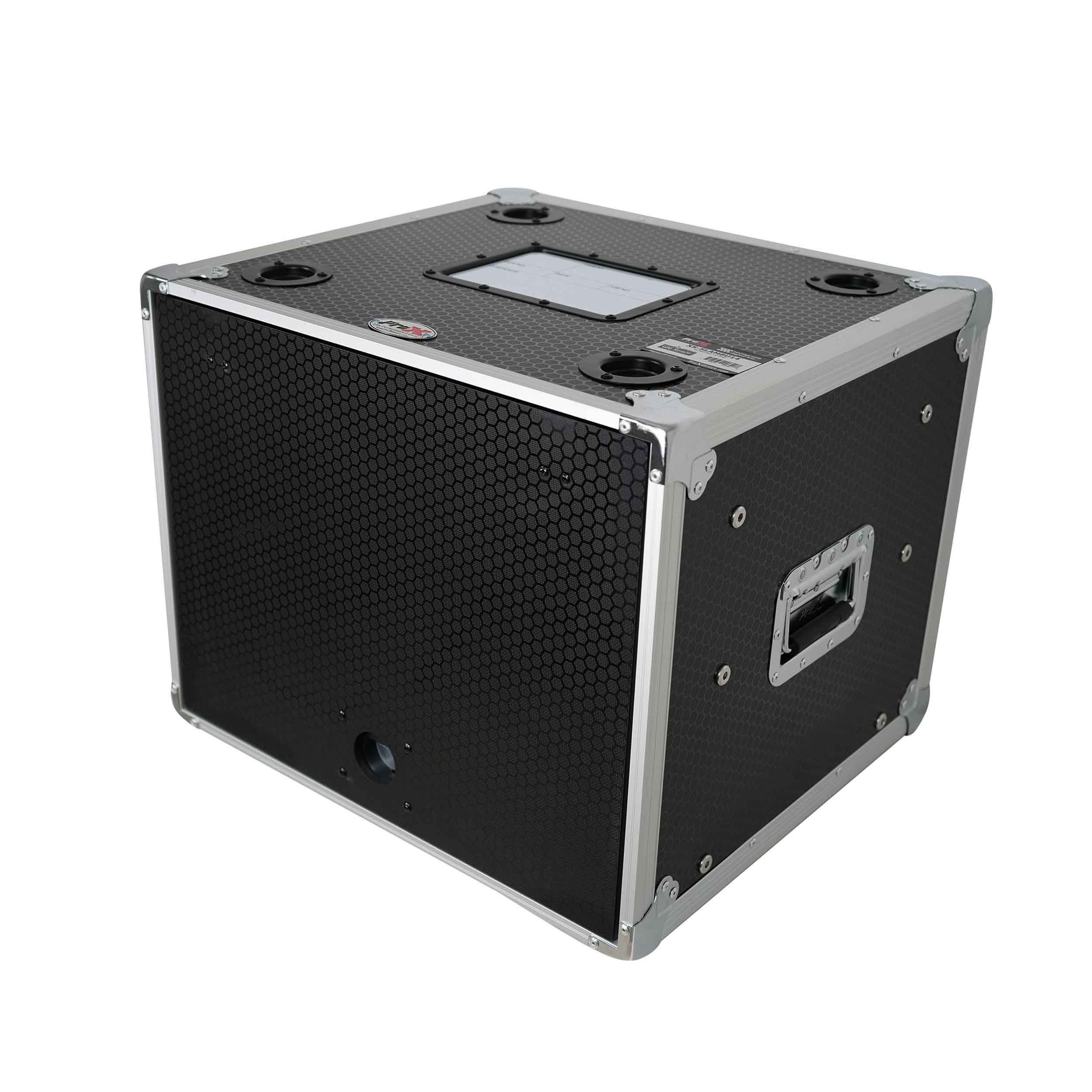 ProX XS-SLAM8U14 Vertical Shock-mount 8U Rack Case with Sliding Slam Doors - 14-inch Depth by ProX Cases