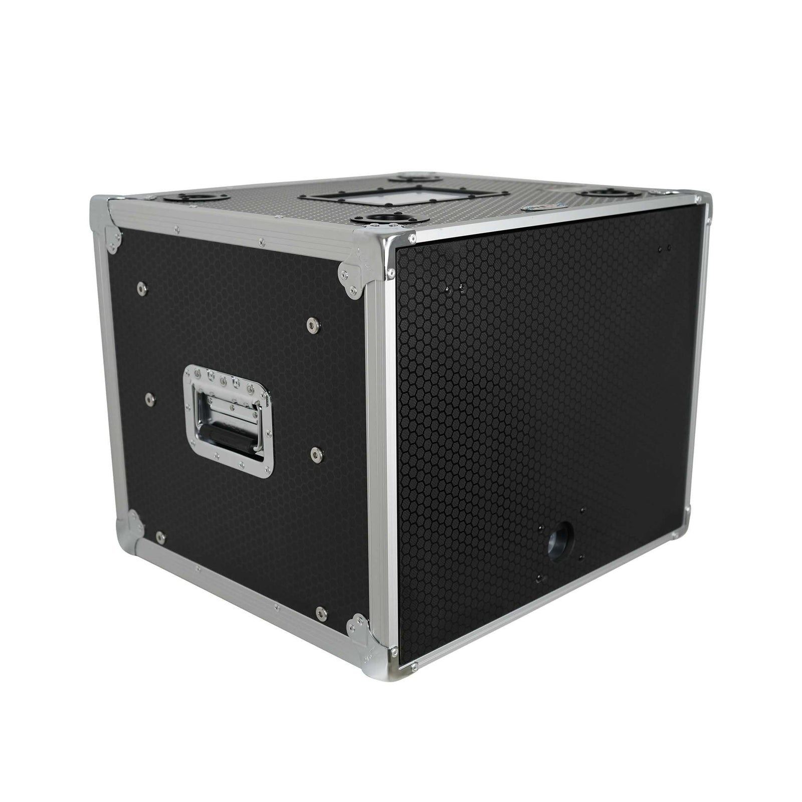 ProX XS-SLAM8U14 Vertical Shock-mount 8U Rack Case with Sliding Slam Doors - 14-inch Depth by ProX Cases