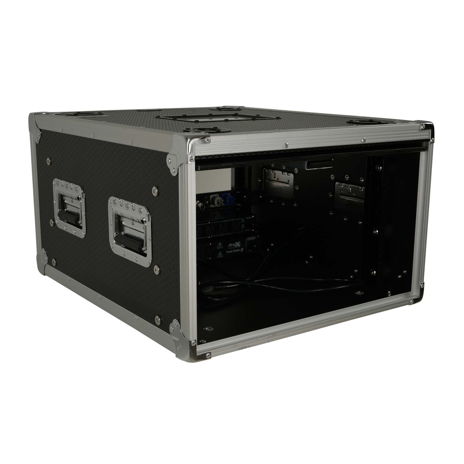 ProX XS-SLAM6U20 Vertical Shock-Mount 6U Rack Case with Sliding Slam Doors - 20-inch Depth by ProX Cases