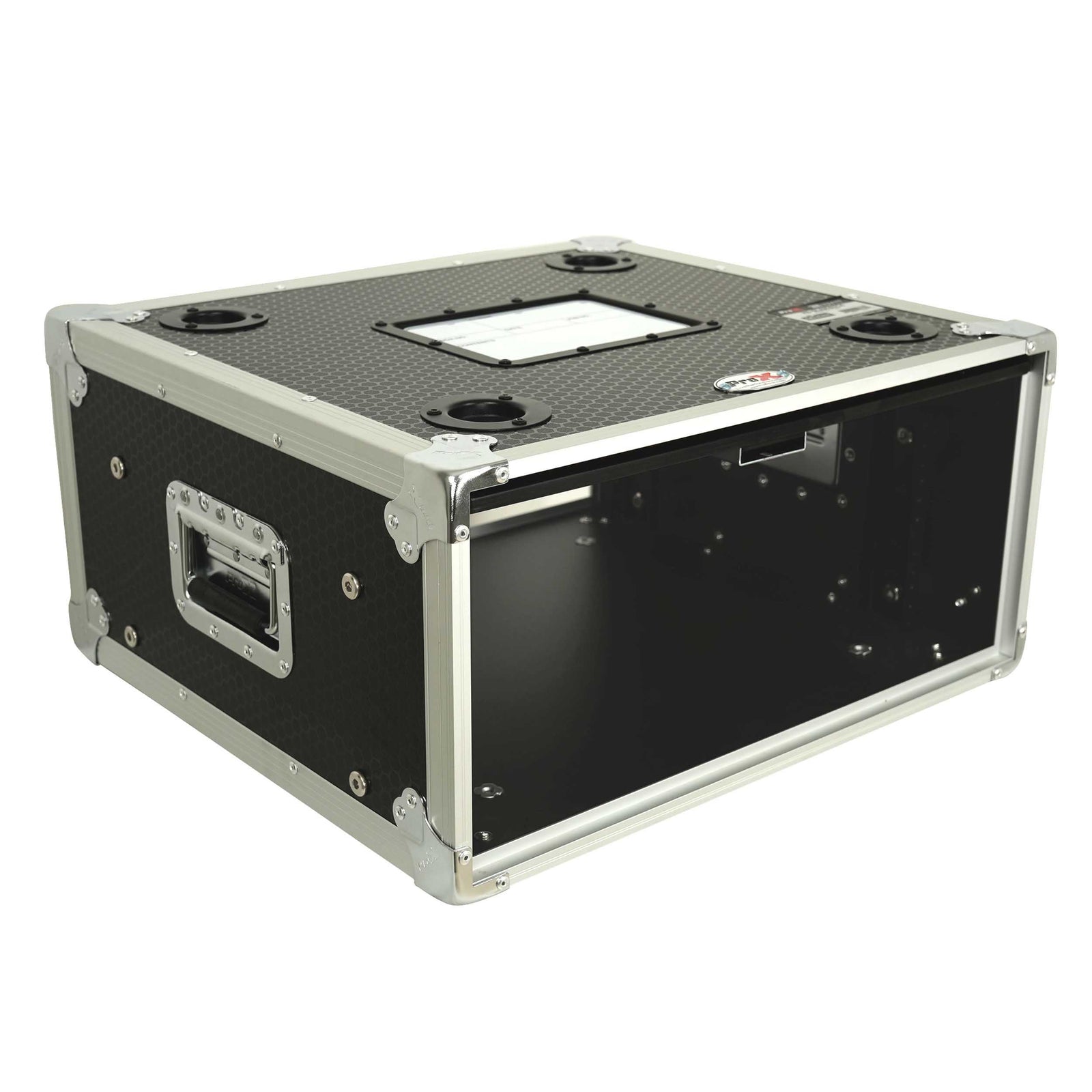 ProX XS-SLAM4U14 Vertical Shock-Mount 4U Rack Case with Sliding Slam Doors - 14-inch Depth by ProX Cases