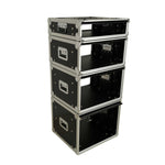 ProX XS-SLAM4U14 Vertical Shock-Mount 4U Rack Case with Sliding Slam Doors - 14-inch Depth by ProX Cases