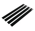 ProX XSQ-SKIRTHOOKX4 Stage Skirt Hook Profile Bar with Integrated Hook-and-Loop Strip - 4 Pack by ProX Live Performance Gear