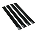 ProX XSQ-SKIRTHOOKX4 Stage Skirt Hook Profile Bar with Integrated Hook-and-Loop Strip - 4 Pack by ProX Live Performance Gear