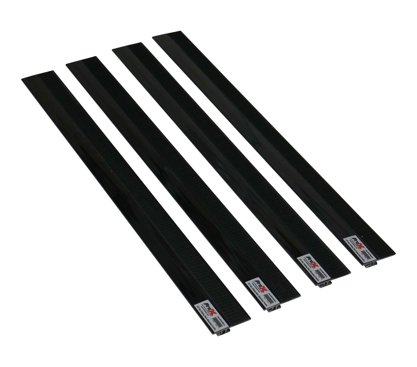 ProX XSQ-SKIRTHOOKX4 Stage Skirt Hook Profile Bar with Integrated Hook-and-Loop Strip - 4 Pack by ProX Live Performance Gear
