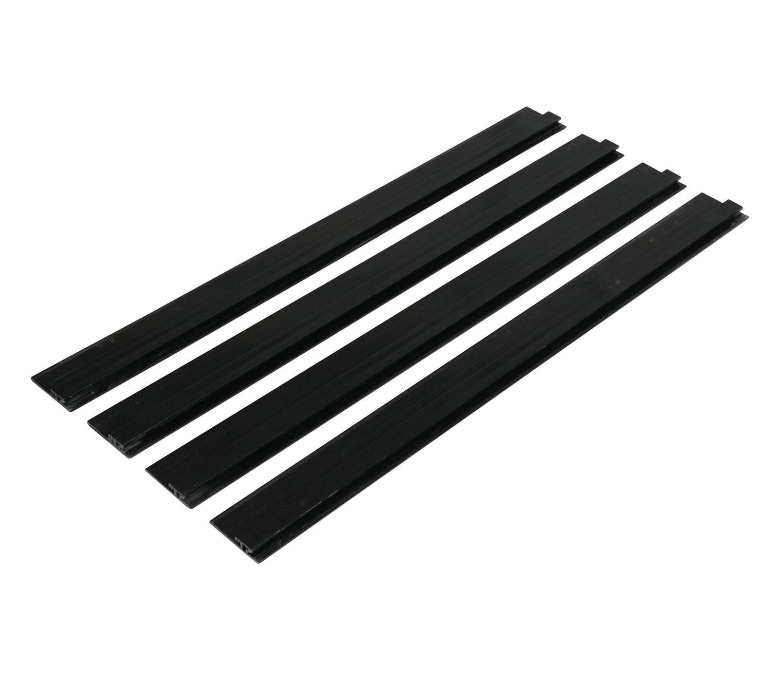 ProX XSQ-SKIRTHOOKX4 Stage Skirt Hook Profile Bar with Integrated Hook-and-Loop Strip - 4 Pack by ProX Live Performance Gear
