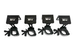 ProX XT-TCLEDMATEBLKX4 Set of 4 Direct LED Video Panel to 2" Truss Pipe Clamps by ProX Live Performance Gear