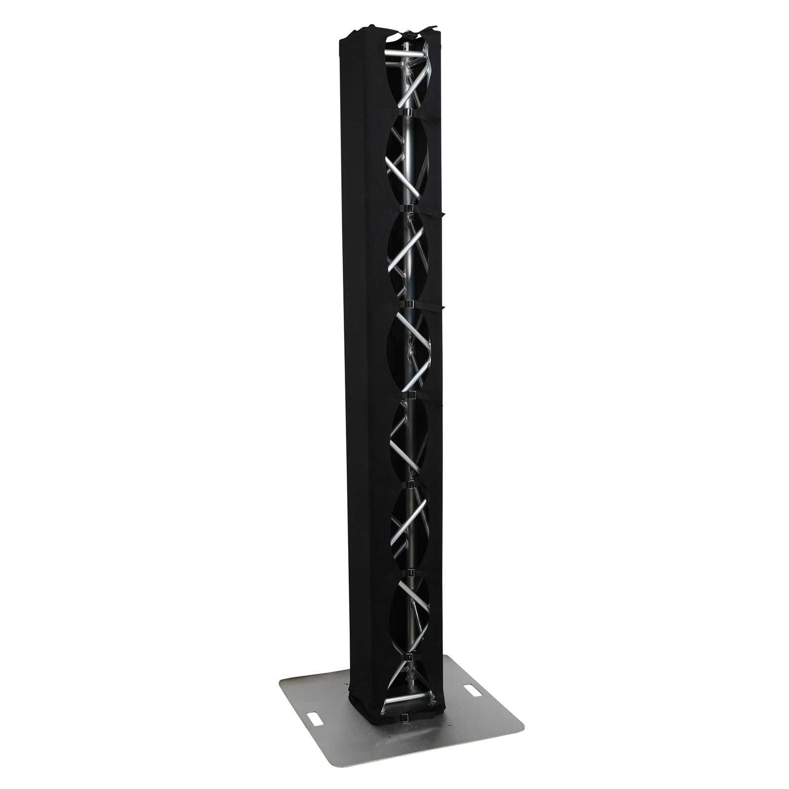 ProX XTC-SQ984TRIRAP BLKX2 Pair of 3-Sided Box Truss Black Scrim Cover Set with Carry Bag by ProX Live Performance Gear