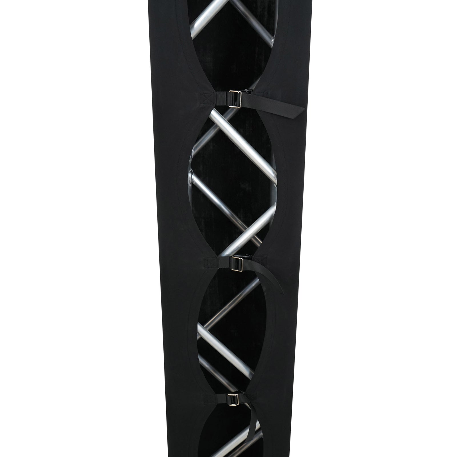 ProX XTC-SQ984TRIRAP BLKX2 Pair of 3-Sided Box Truss Black Scrim Cover Set with Carry Bag by ProX Live Performance Gear