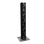 ProX XTC-SQ820TRIRAP BLKX2 Pair of 8.20 ft Box Truss 3 Side Black Scrim Cover with Carry Bag by ProX Cases