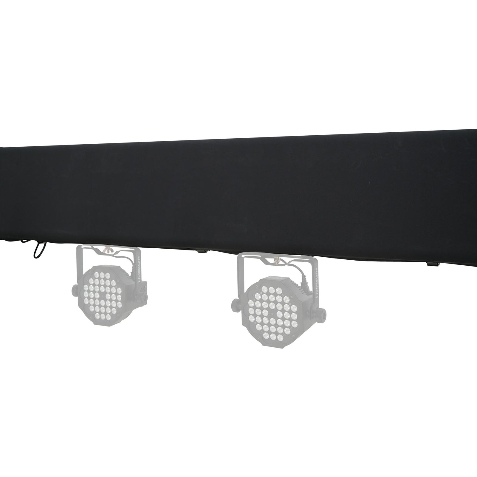 ProX XTC-SQ820TRIRAP BLKX2 Pair of 8.20 ft Box Truss 3 Side Black Scrim Cover with Carry Bag by ProX Cases