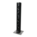 ProX XTC-SQ656TRIRAP BLKX2 Pair of 6.56 ft Box Truss 3 Side Black Scrim Cover with Carry Bag by ProX Cases