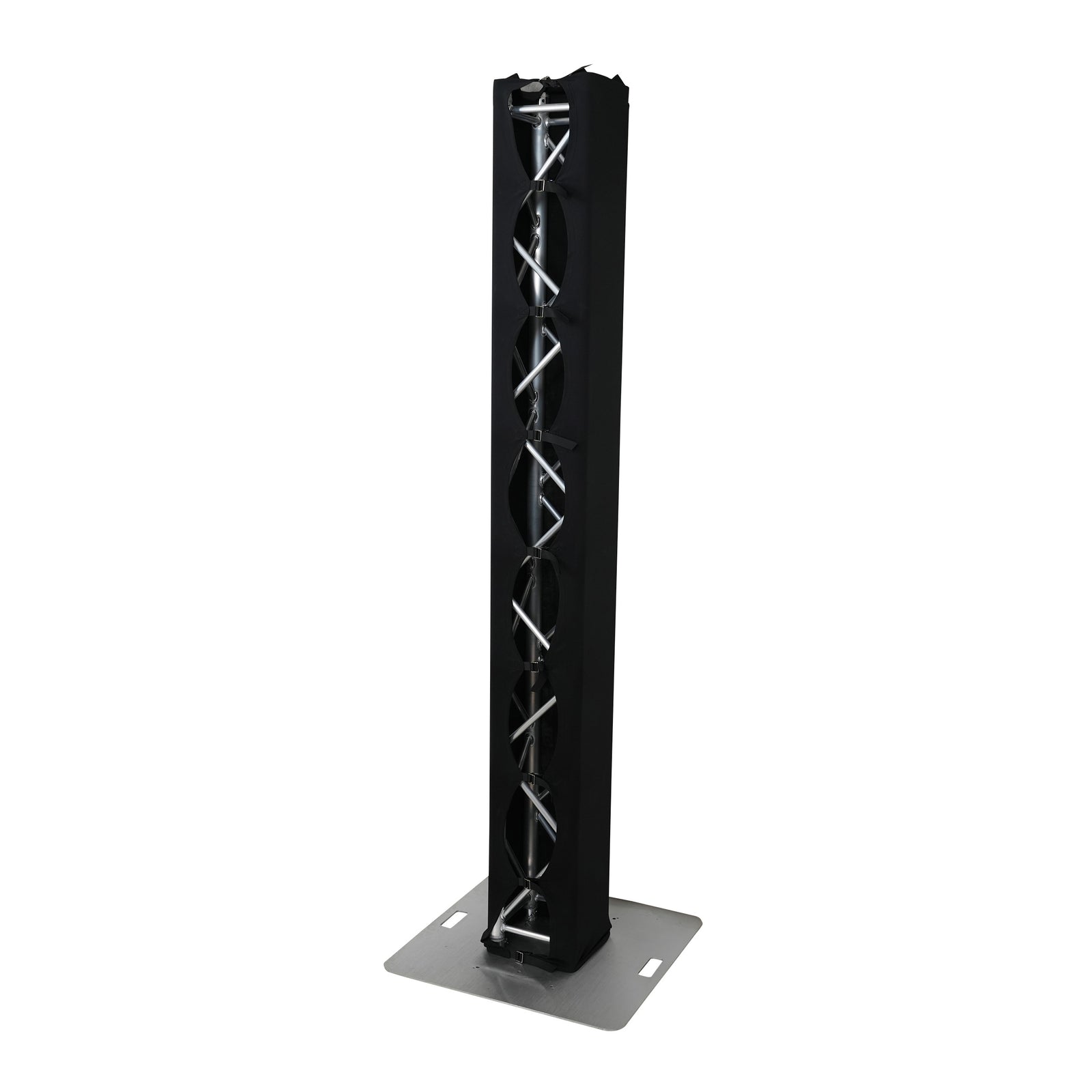 ProX XTC-SQ656TRIRAP BLKX2 Pair of 6.56 ft Box Truss 3 Side Black Scrim Cover with Carry Bag by ProX Cases