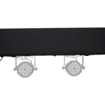 ProX XTC-SQ656TRIRAP BLKX2 Pair of 6.56 ft Box Truss 3 Side Black Scrim Cover with Carry Bag by ProX Cases