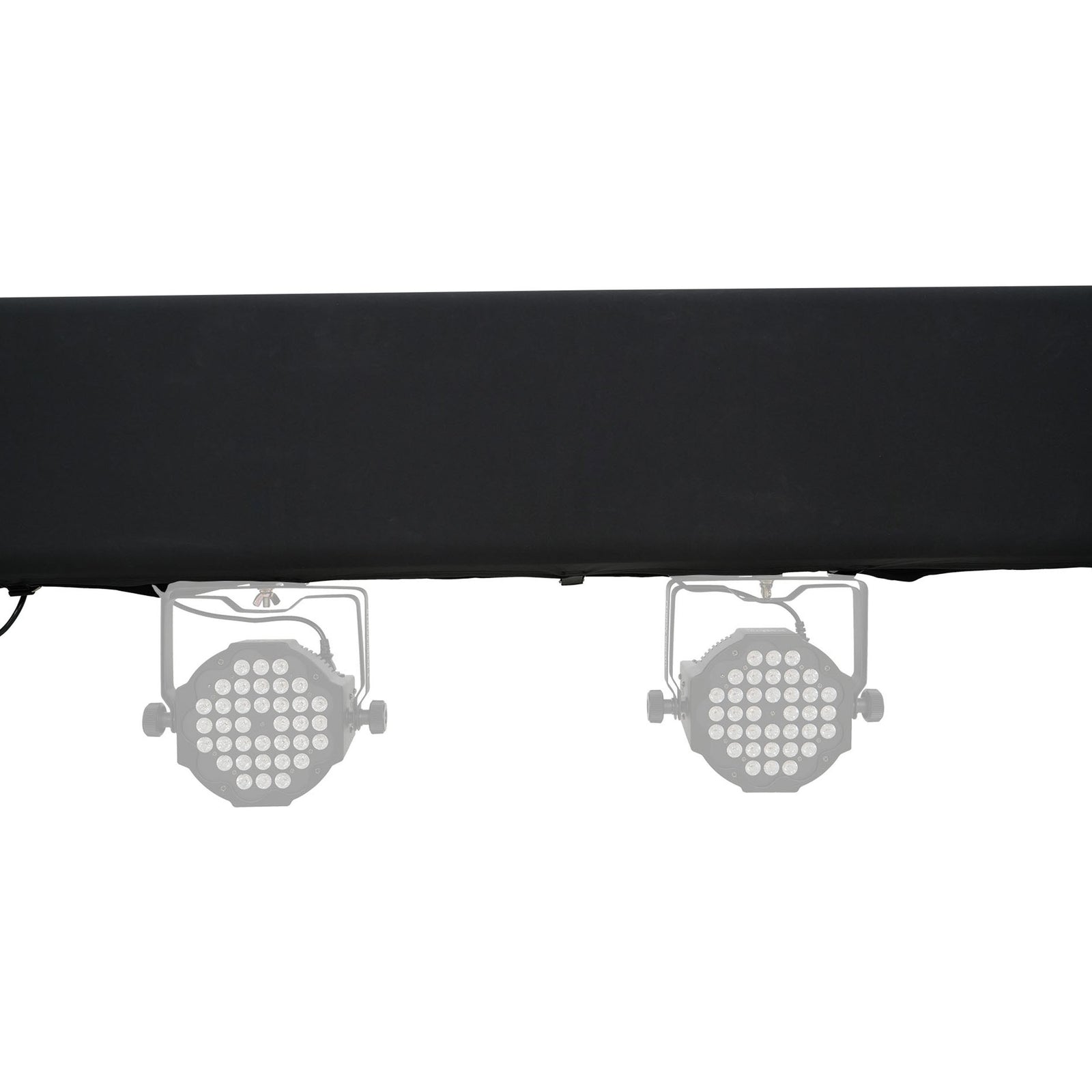 ProX XTC-SQ656TRIRAP BLKX2 Pair of 6.56 ft Box Truss 3 Side Black Scrim Cover with Carry Bag by ProX Cases