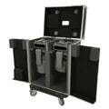 ProX XS-MH26WASHX2W Moving Head Lighting Road Case for 2x Wash Moving Heads with 3 Doors by ProX Cases