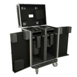 ProX XS-MH26WASHX2W Moving Head Lighting Road Case for 2x Wash Moving Heads with 3 Doors by ProX Cases