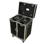 ProX XS-MH26WASHX2W Moving Head Lighting Road Case for 2x Wash Moving Heads with 3 Doors by ProX Cases